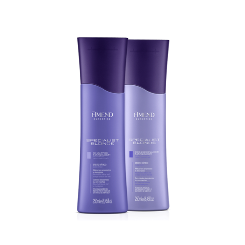 Kit Specialist Blonde Shampoo Condicionador Amend Expertise 250mL KIT AMEND EXPERTISE