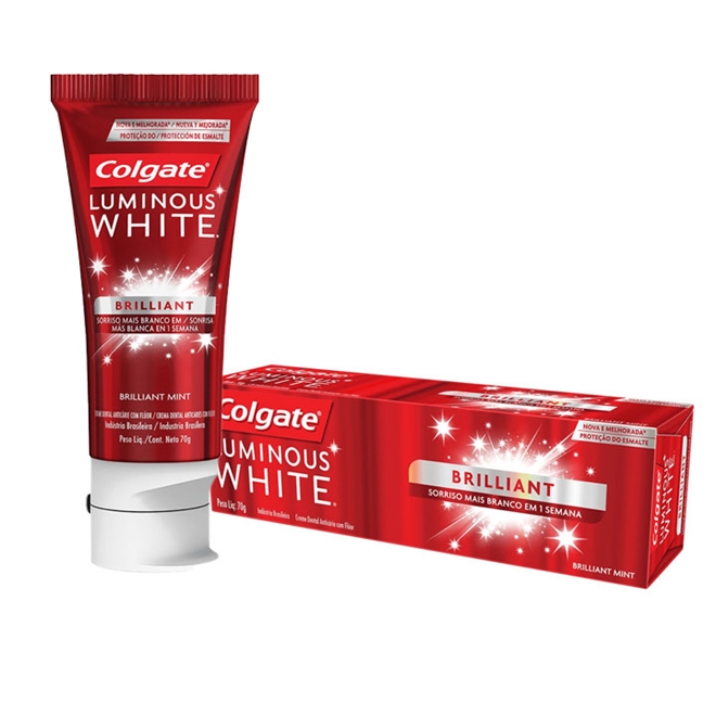 CREME DENTAL COLGATE LUMINOUS WHITE BRILLIANT 70G CR DENTAL COLGATE