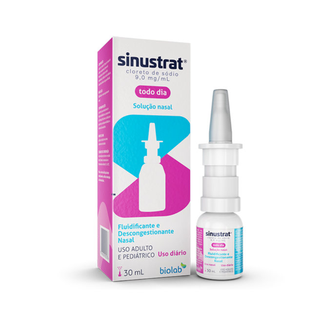 Sinustrat 30mL SINUSTRAT DESCONGESTIONANTE NASAL 30ml BIOLAB RX OTC