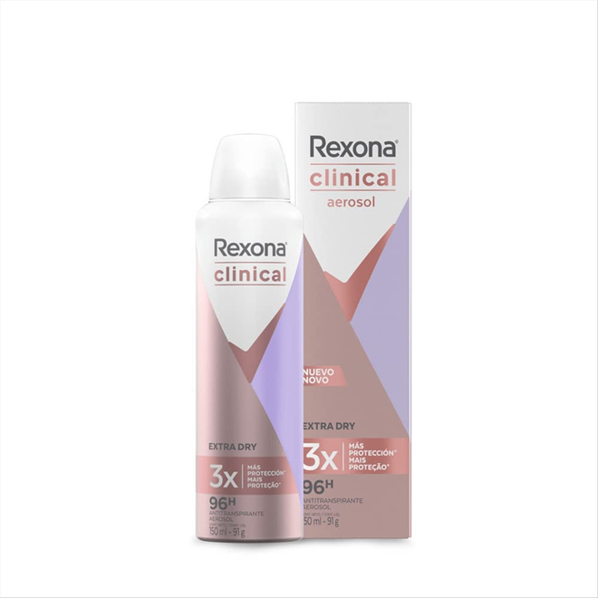 Unilever Desodorante Rexona Clinical sem perfume Reviews