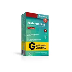 DESLORATADINA 5MG C/ 10 COMPRIMIDOS  EUROFARMA