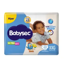FRALDA BABYSEC ULTRA HIPER TAM XXG 48UN