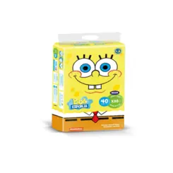 FRALDA BOB ESPONJA MEGA XXG C/ 40UN