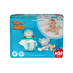 FRALDA TOM AND JERRY HIPER M 80UN