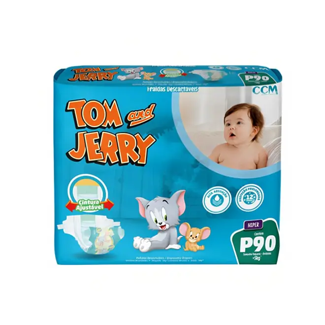 FRALDA TOM AND JERRY HIPER P 90UN