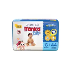 FRALDA TURMA DA MONICA BABY G C/ 50UN