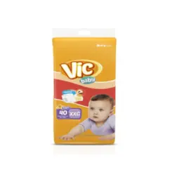 FRALDA VIC BABY HIPER XXG 40UN CAPRICHO