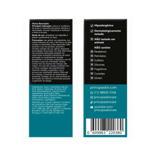 Principia Tônico AL-7 120ml