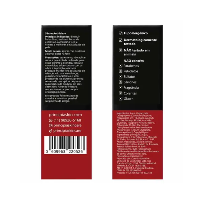 Principia Sérum Retinol Rn-0,3 30ml