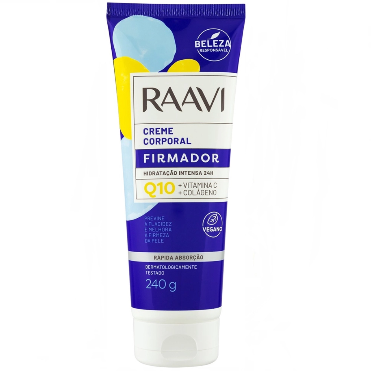 Creme Corporal Firmador Q10 Raavi 240g - Creme Corporal Firmador Q10 ...