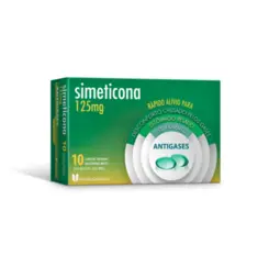 SIMETICONA 125MG COM 10CÁPSULAS UNIÃO QUÍMICA