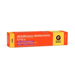 Diclofenaco Dietilamônio Gel 60g Cimed Genérico