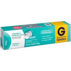 NISTATINA + ÓXIDO ZINCO POMADA 60G MEDLEY