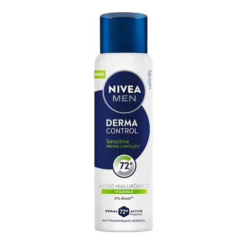 Desodorante Antitranspirante Aerosol Nivea Men Sensitive Protect 72h 150ml