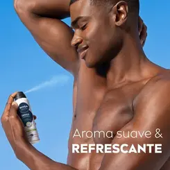 Desodorante Antitranspirante Aerosol Nivea Men Sensitive Protect 72h 150ml