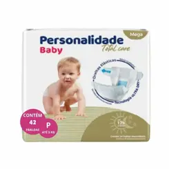 FRALDA PERSONALIDADE BABY TOTAL CARE MEGA P 42UN