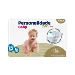 FRALDA PERSONALIDADE BABY TOTAL CARE MEGA G 32UN