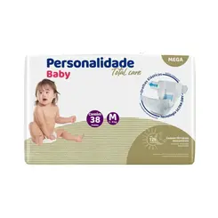 FRALDA PERSONALIDADE BABY TOTAL CARE MEGA M 38UN