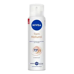Desodorante Antitranspirante Aerosol Nivea Tom Natural Feminino 72h 150ml