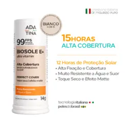 ADA TINA BIOSOLE E+ ULTRA VITAMIN FPS99 STICK COR BIANCO 14G
