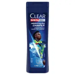 SHAMPOO ANTICASPA CLEAR MEN HIDRATACAO CAMPEA VINI 400ML