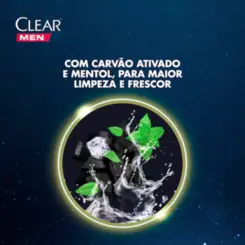 SHAMPOO ANTICASPA CLEAR MEN SPORTS LIMPEZA PROFUNDA 200ML