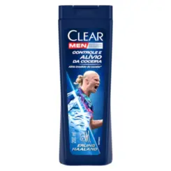SHAMPOO ANTICASPA CLEAR MEN CONTROLE DA COCEIRA 200ML