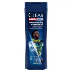 SHAMPOO ANTICASPA CLEAR MEN HIDRATACAO CAMPEA VINI 200ML