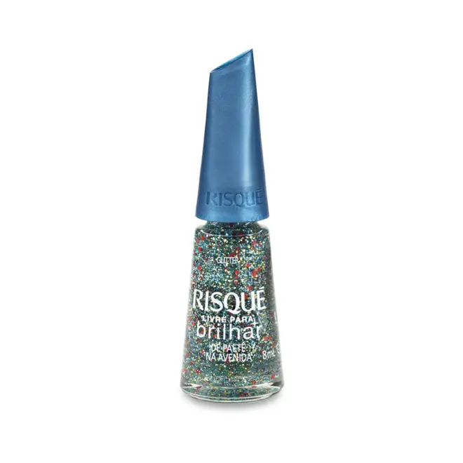 ESMALTE RISQUE LIVRE PARA BRILHAR PAETE NA AVENIDA 8ML