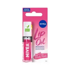 BRILHO LABIAL NIVEA LIP OIL PINK ROCK 5,5ML