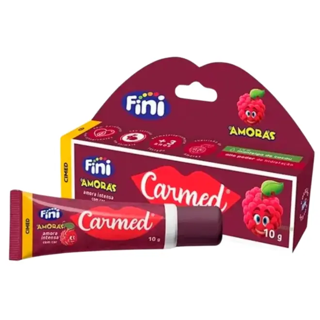 CARMED HIDRATANTE LABIAL AMORA ESCURO 10G CIMED