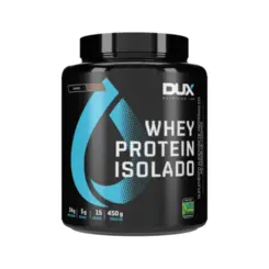 WHEY PROTEIN ISOLADO POTE 450G COOKIES DUX NUTRITION