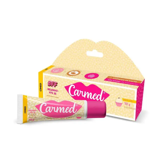 CARMED PROTETOR LABIAL FPS30 BEIJINHO GLOSS INCOLOR 10G