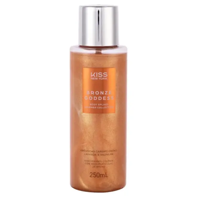 KISS BODY SPLASH BRONZE GODDESS DESOD CORPORAL 250ML