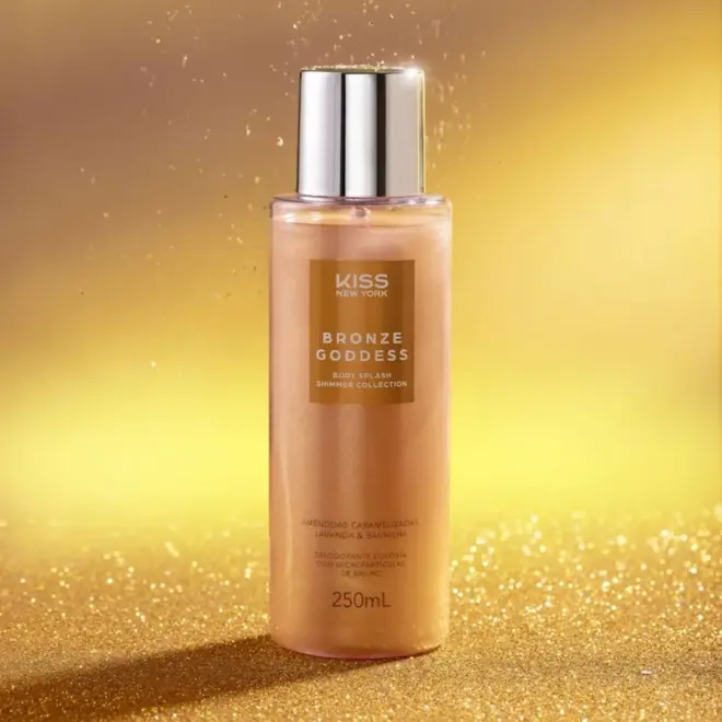 KISS BODY SPLASH BRONZE GODDESS DESOD CORPORAL 250ML