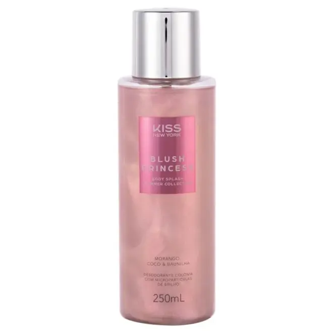 KISS BODY SPLASH BLUSH PRINCESS DESOD CORPORAL 250ML