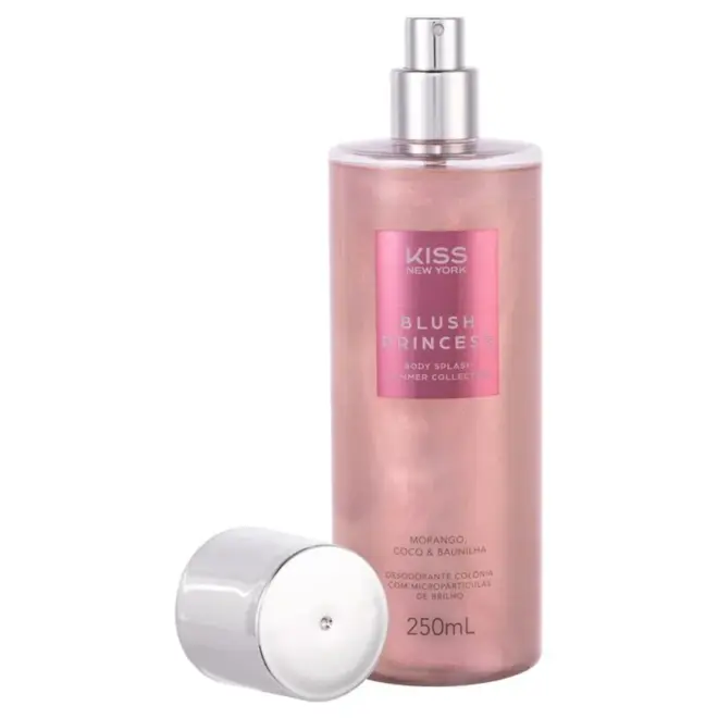 KISS BODY SPLASH BLUSH PRINCESS DESOD CORPORAL 250ML