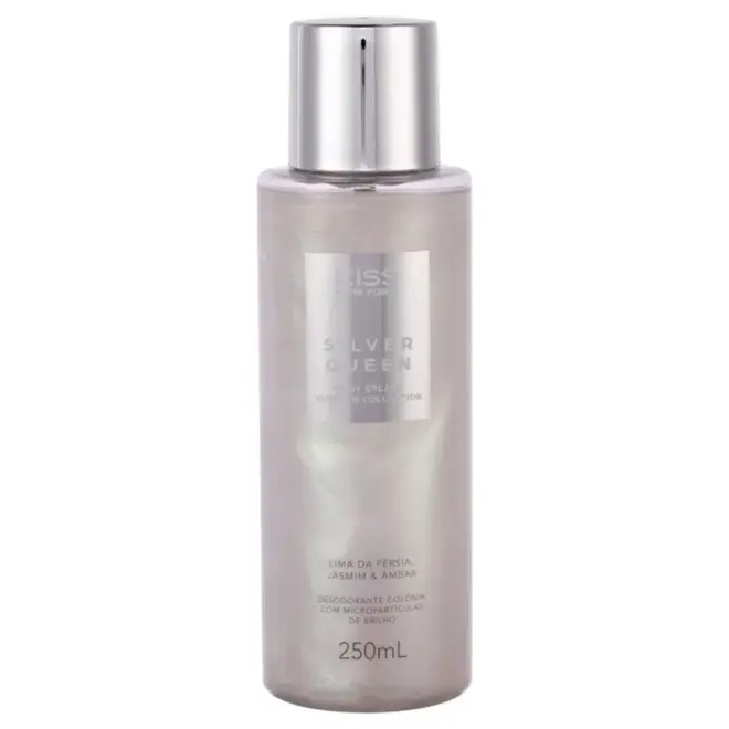 KISS BODY SPLASH SILVER QUEEN DESOD CORPORAL 250ML