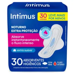 ABS INTIMUS NOTURNO COB SUAVE C/ABAS C/30
