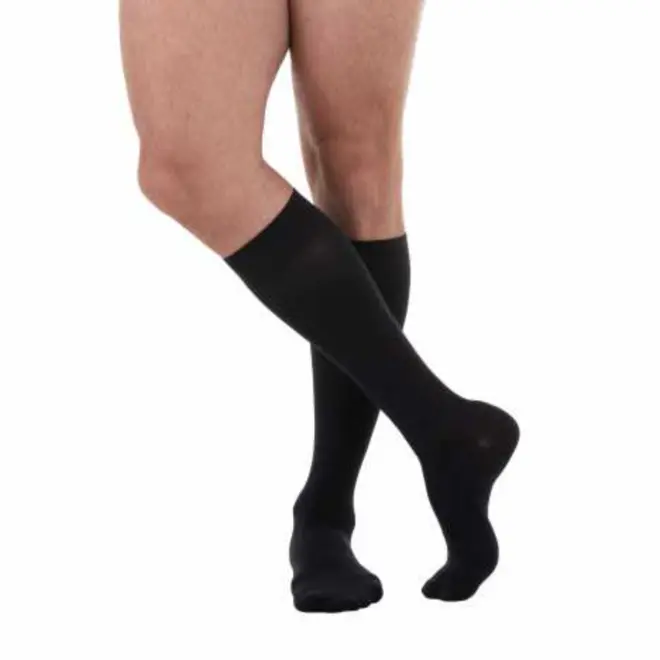 MEIA COMPRESSIVAS ULTRALINE 4000 AD20/30 XG PE FECHADO PRETO