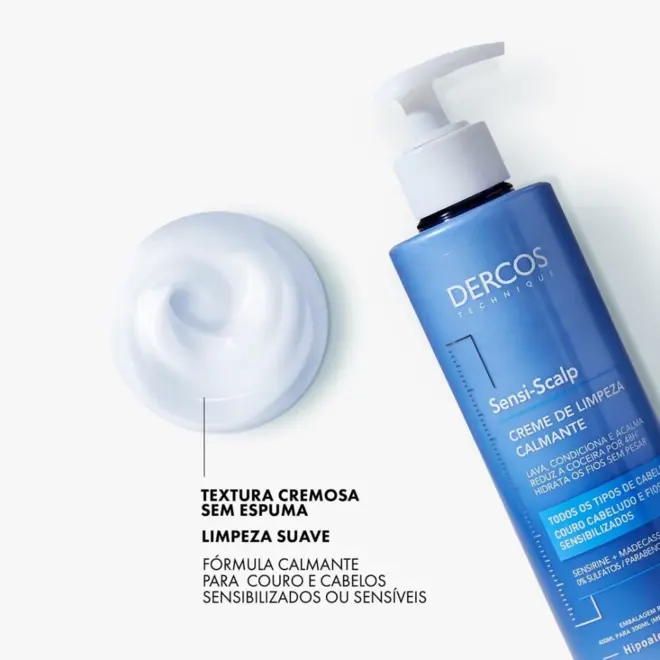 DERCOS SENSI-SCALP CREME CALMANTE 300ML VICHY