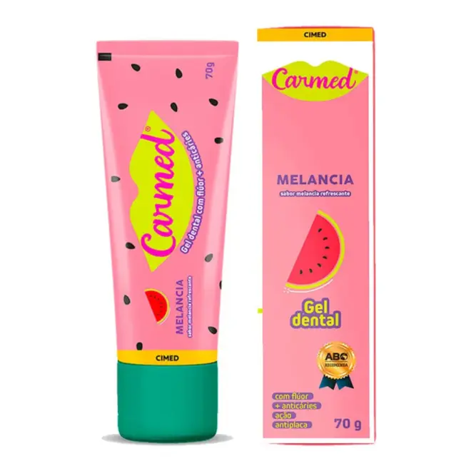CARMED CREME DENTAL FINI MELANCIA 70G