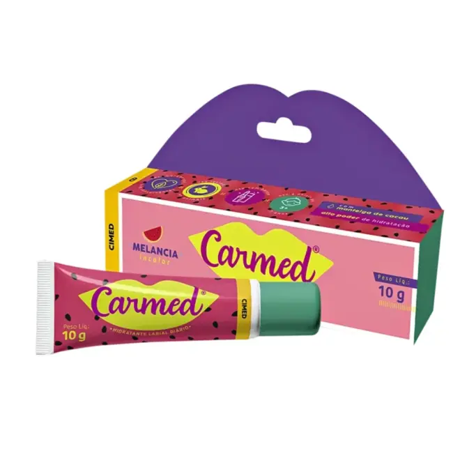 CARMED PROTETOR LABIAL MELANCIA  INCOLOR 10G