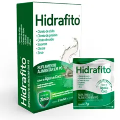 HIDRAFITO 4ENV SABOR AGUA DE COCO  7G