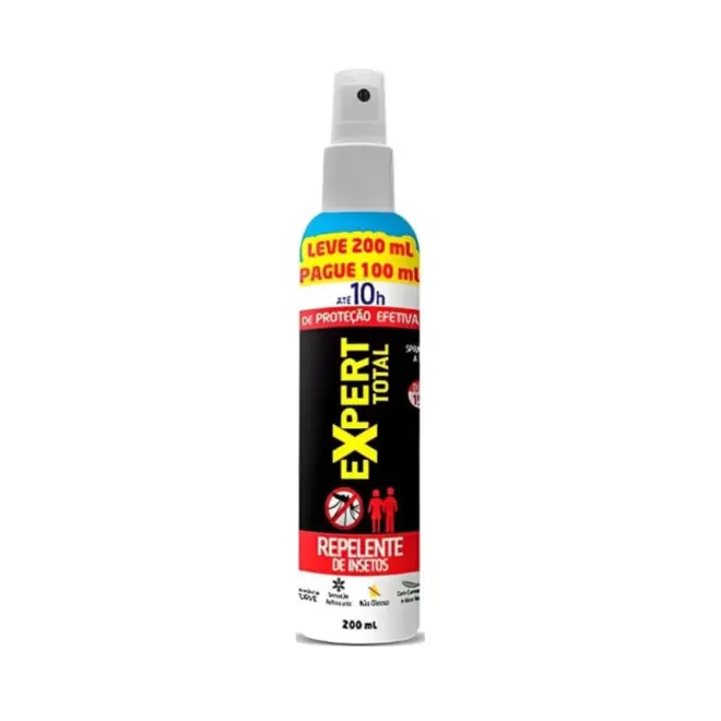REPELENTE SPRAY EXPERT TOTAL 200ML NUTRIEX