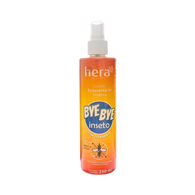 BYE BYE INSETO REPELENTE SPRAY COM CITRONELA HERA