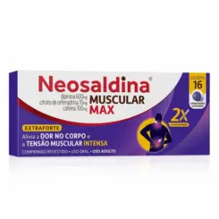NEOSALDINA MUSCULAR MAX 16CPR