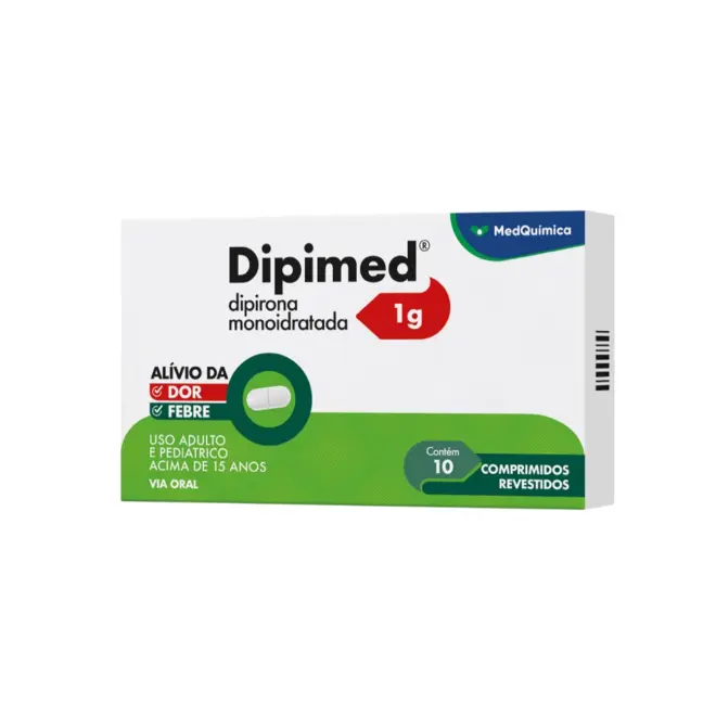 DIPIMED 1G 10CPR MEDQUIMICA