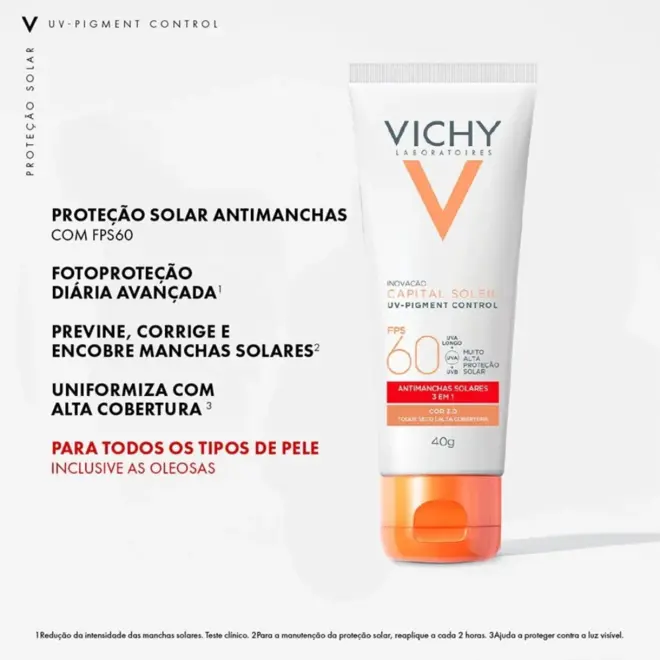 VICHY CAPITAL SOLEI UV PIGIMENT CONTROL COR 3.0 40G