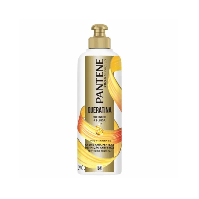 CREME DE PENTEAR PANTENE QUERATINA 240G